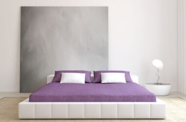 36049900 - modern bedroom interior. minimalism. 3d render.